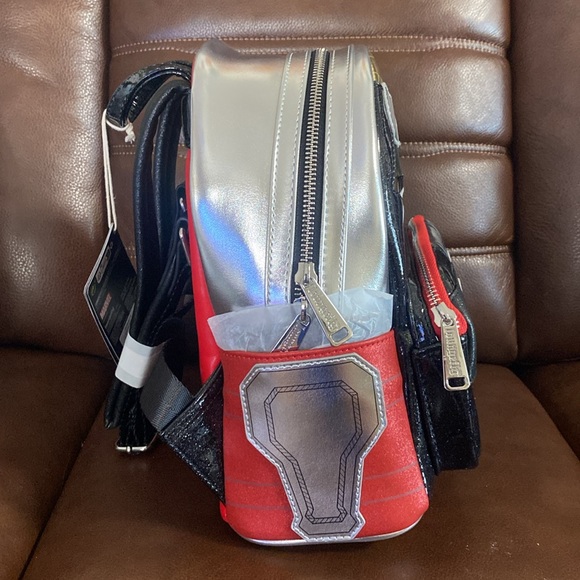 Loungefly Marvel Metallic Thor Cosplay Mini Backpack main image 4